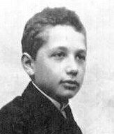 На этой фотографии Альберту Эйнштейну 14 лет