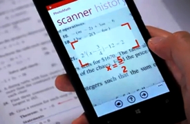Приложение для смартфона PhotoMath решает математические уравнения прямо из учебника