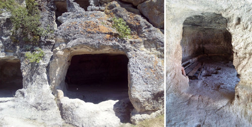 Пещеры – вид снаружи и изнутри