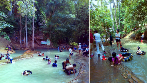 "Детская купальня" водопада Сай Йок Нои