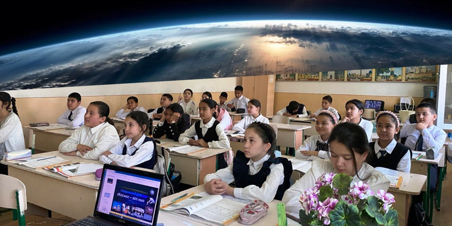 Неделя космоса завершается в школах Узбекистана Неделя космоса завершается в школах Узбекистана