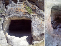 Пещеры – вид снаружи и изнутри