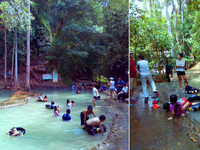 "Детская купальня" водопада Сай Йок Нои