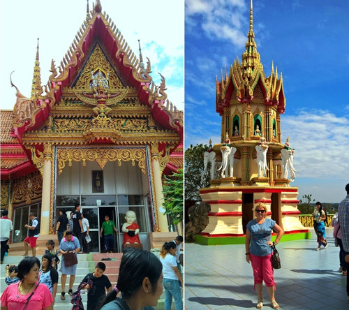 Храмовые постройки Ват Тхам Суа в Канчанабури. Таиланд