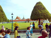 Парк внутри королевского дворца