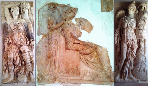 Барельефы в музее Карфагена, Тунис