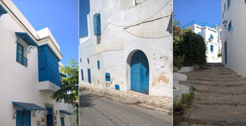 Улочки Сиди-бу-Саида. Тунис
