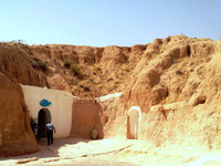 Вход в жилую часть берберского поселения
