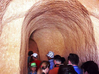 Тоннель во внутренний дворик берберского жилища
