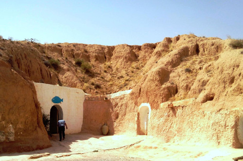 Вход в жилую часть берберского поселения
